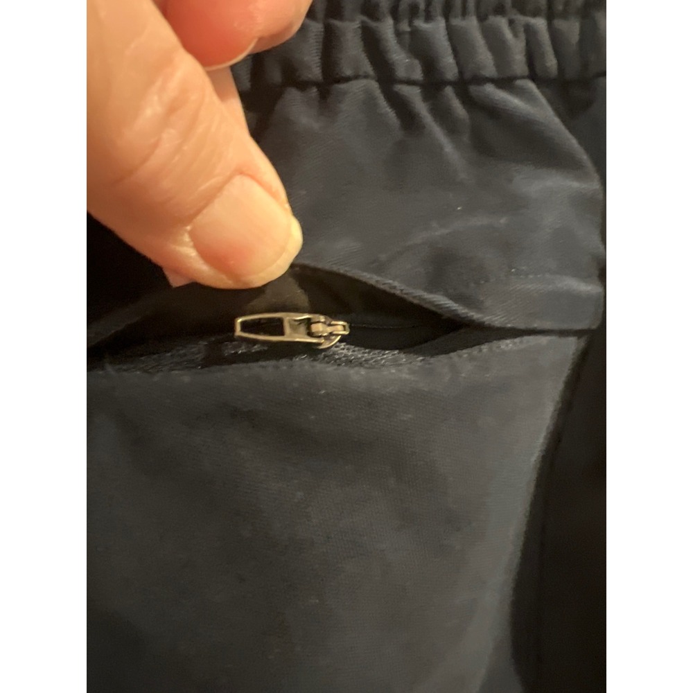 Lululemon Lab Jogger Pants Navy Blue Elastic Waist Utility Pockets Mens Medium - Picture 3 of 5